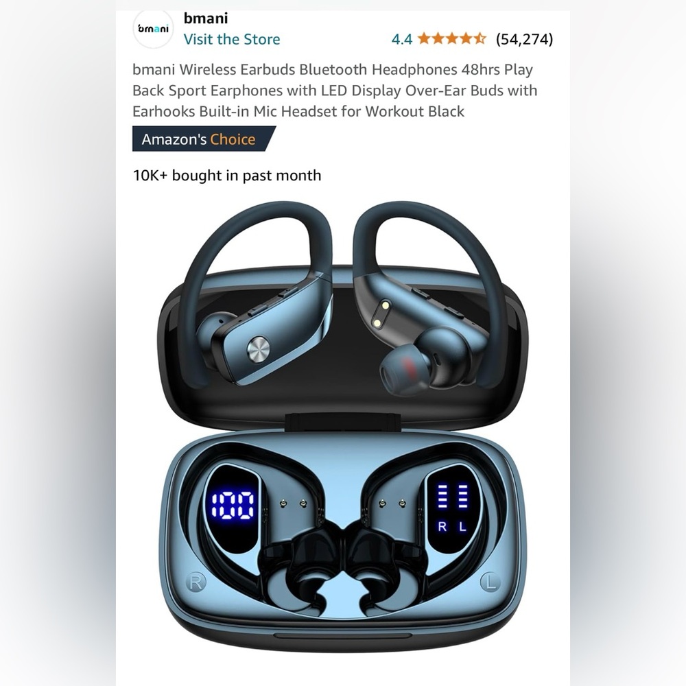BMANI earbuds.